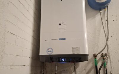 Austausch eines alten Warmwasserboilers